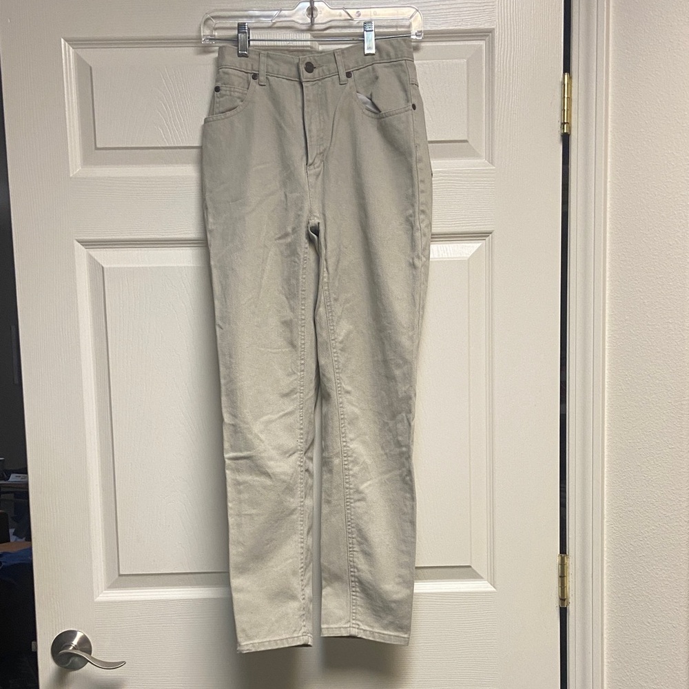 Liz Authentic Cream color vintage Jeans sz 2P